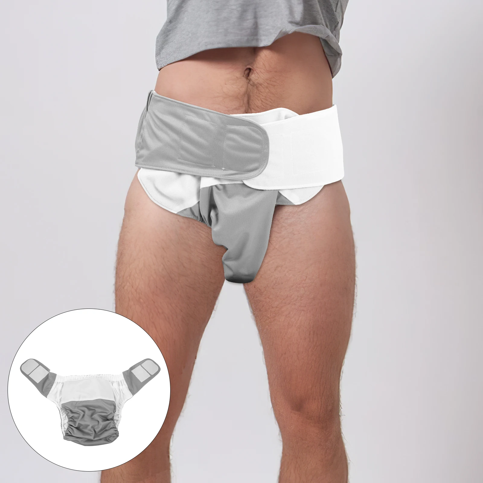 Diapering - Adult Diaper Anti-Leak Washable Reusable Leakproof