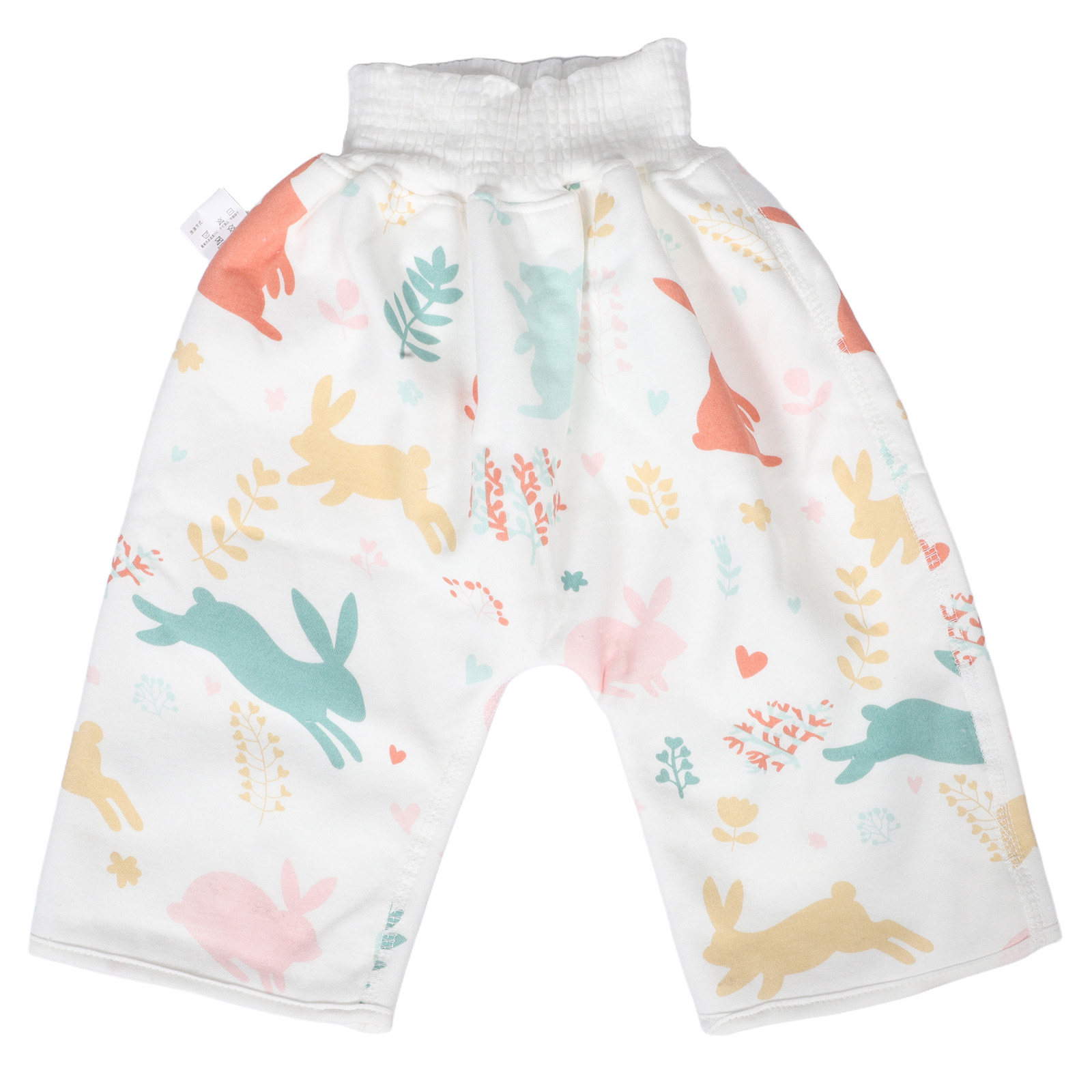 Toddler Training Pants Leak Proof - Baby Diaper Pants Cartoon Bunny Pattern