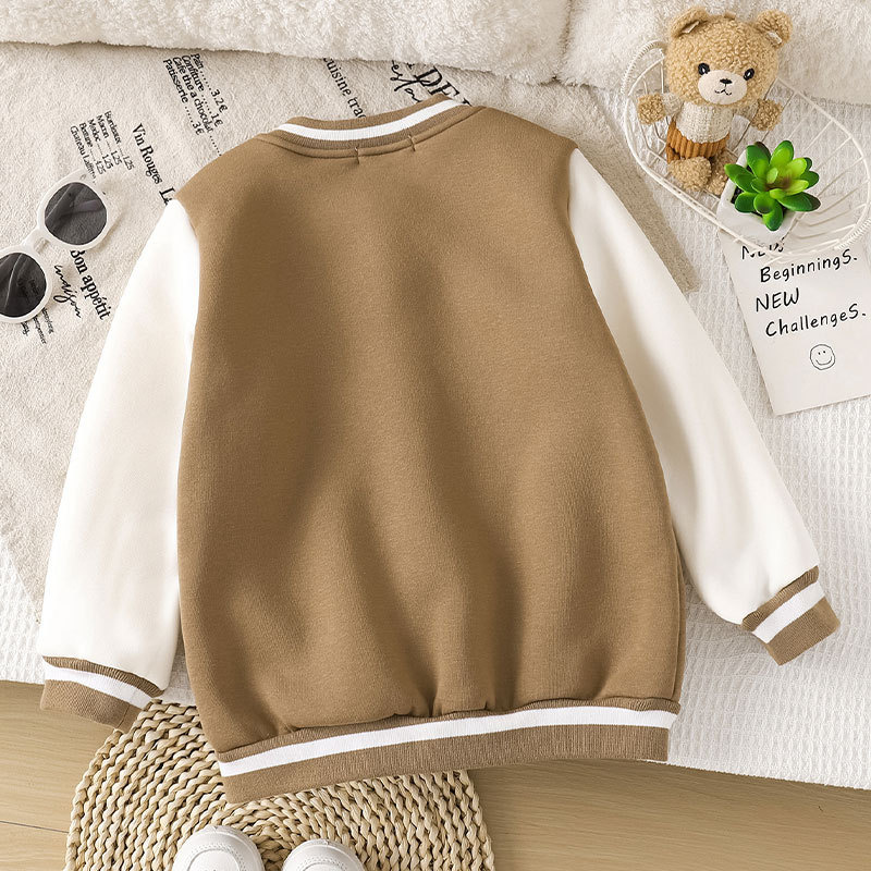 Children Fleece Baseball Jacke - đánh giá và giá Toddler Boy Winter Fleece Jacket