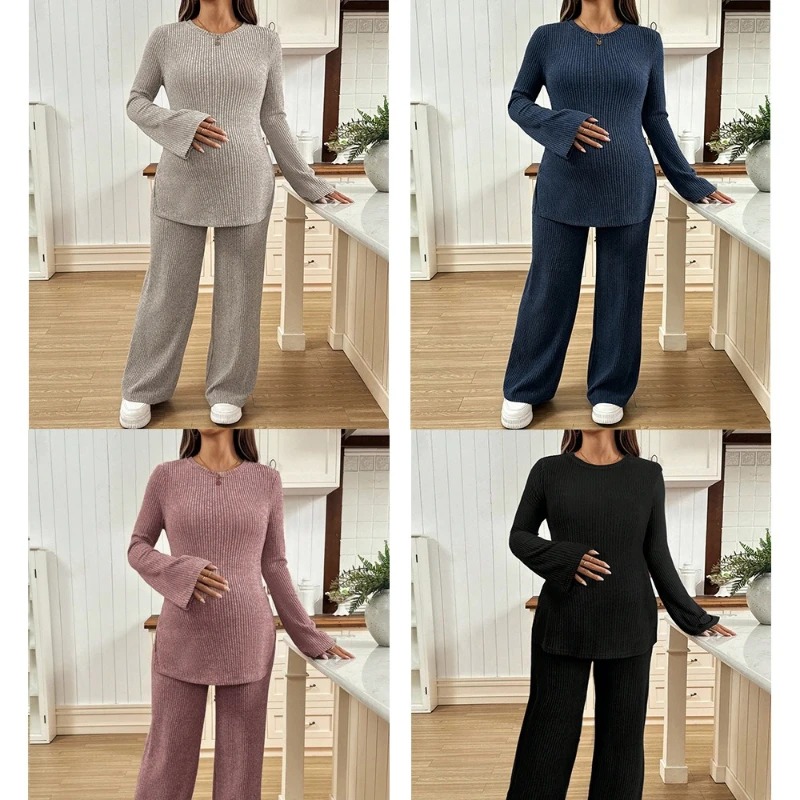 Knitted Maternity Suit Horn Lo - đánh giá và giá Maternity Wear