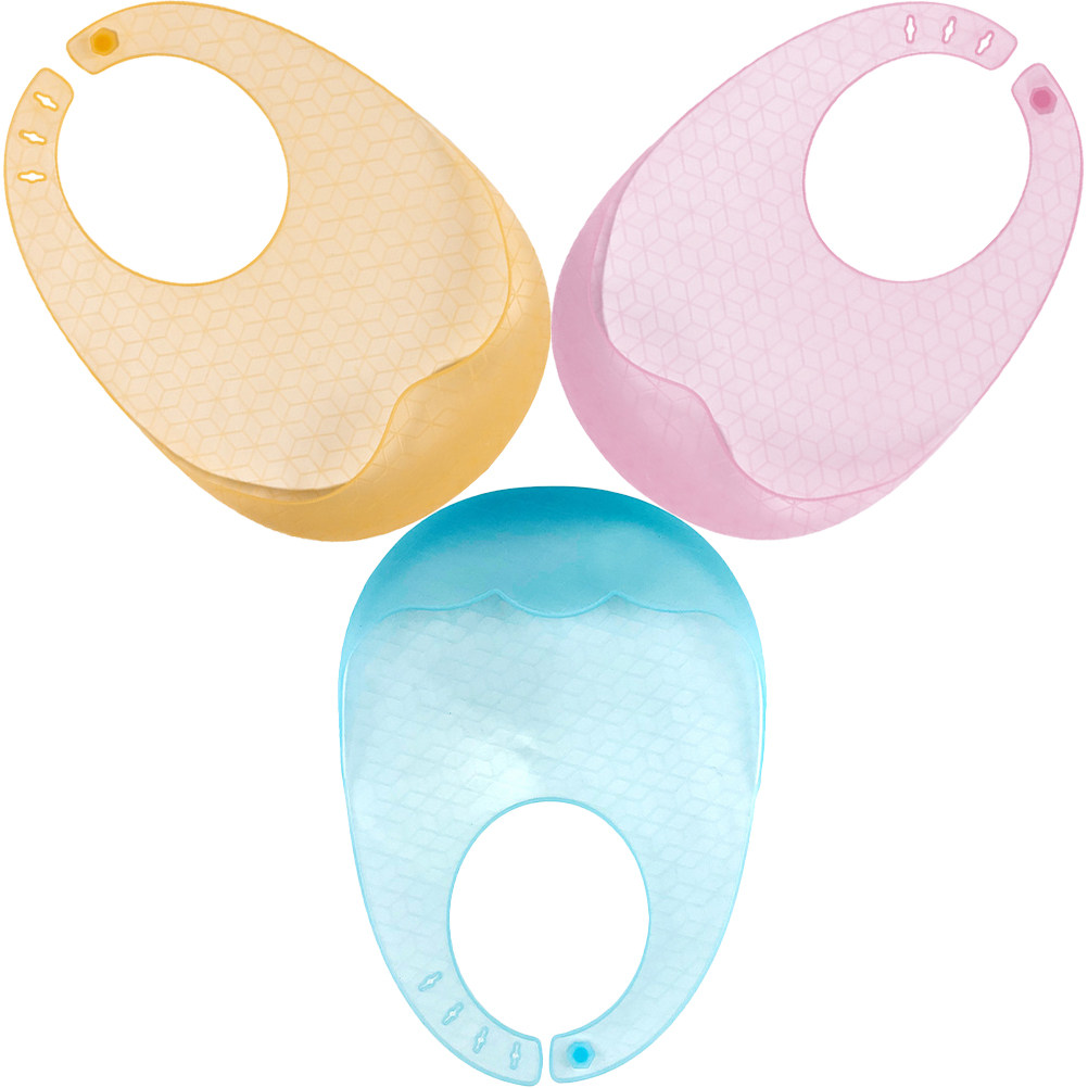 3pcs Silicone Baby Bibs – Soft - đánh giá và giá Waterproof Baby Bibs Silicone