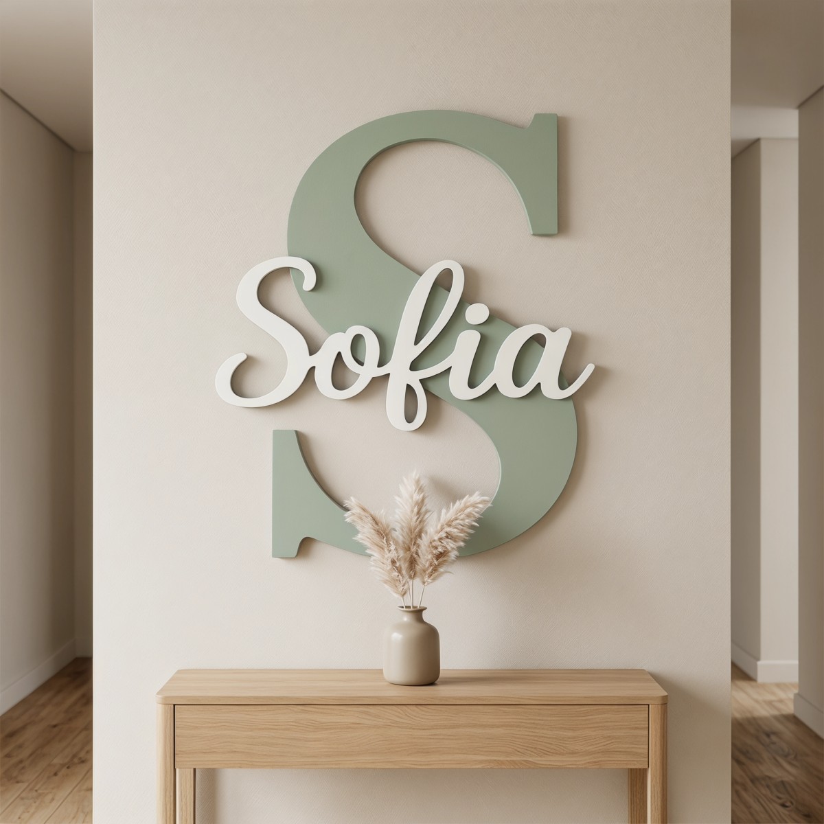 1Pc Custom Minimalist Wooden N - đánh giá và giá Nursery